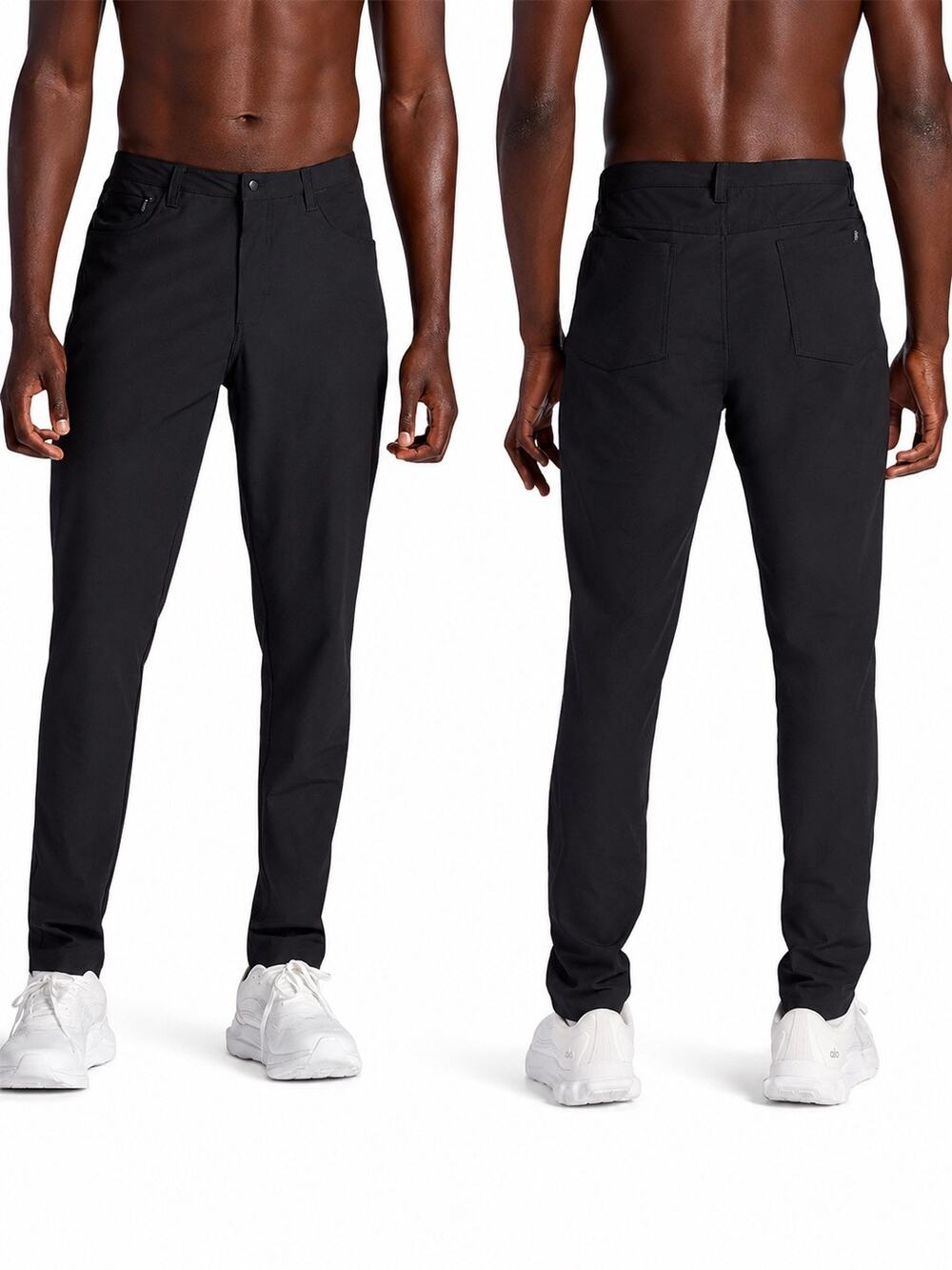 Gaiam Men's Commuter Pants Black Performance Stretch Size 36 Like New